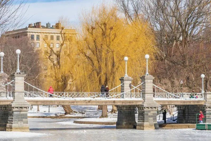 Coldest weekend of winter brings snow and rapid freeze across the Northeast
