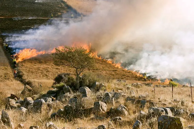 Sandy Fire forces Simi Valley evacuations