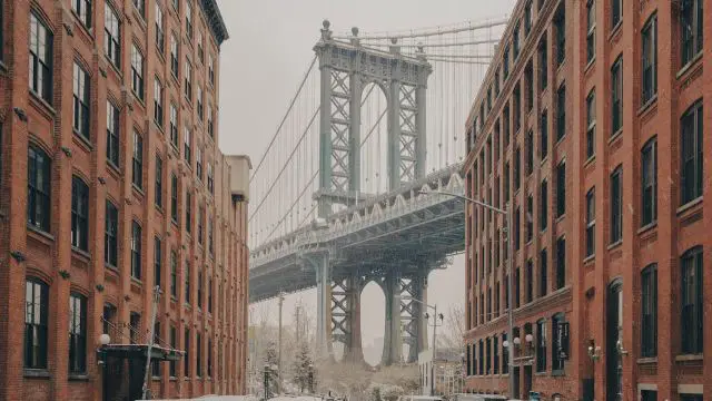 First Measurable Snow Covers New York and the Northeast