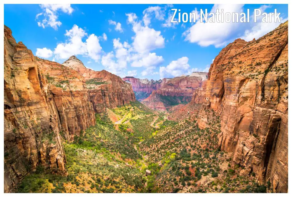 March weather Spring 2024 Zion National Park, UT