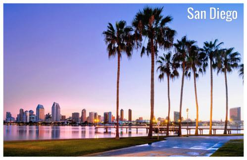 Yearly & Monthly weather - San Diego, CA