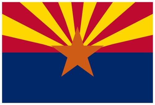 Flag of Arizona, USA