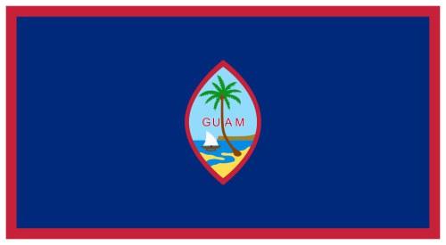 Flag of Guam, USA