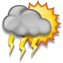 Isolated Thunderstorms