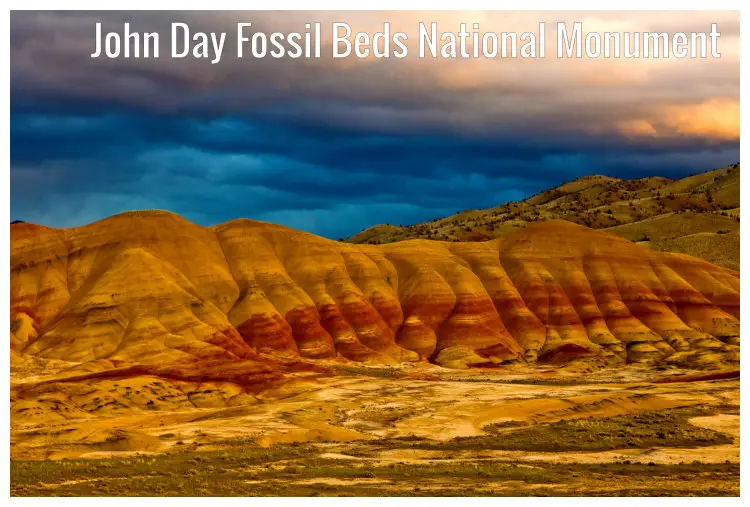 The Painted Hills Unit, in John Day Fossil Beds National Monument, Oregon The Painted Hills Unit, in John Day Fossil Beds National Monument, Oregon
