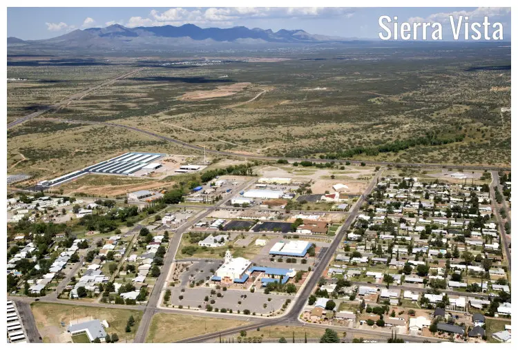 The vast Sierra Vista region of Arizona The vast Sierra Vista region of Arizona