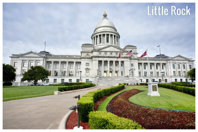 Arkansas State Capital in Little Rock, Arkansas