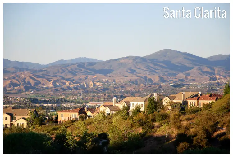 A beautiful landscape in Santa Clarita, California