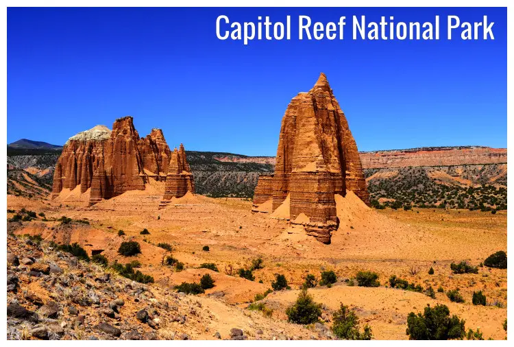 Natural sandstone formation in the Cathedral Wash, within the Capitol Reef National Park, Utah Natural sandstone formation in the Cathedral Wash, within the Capitol Reef National Park, Utah