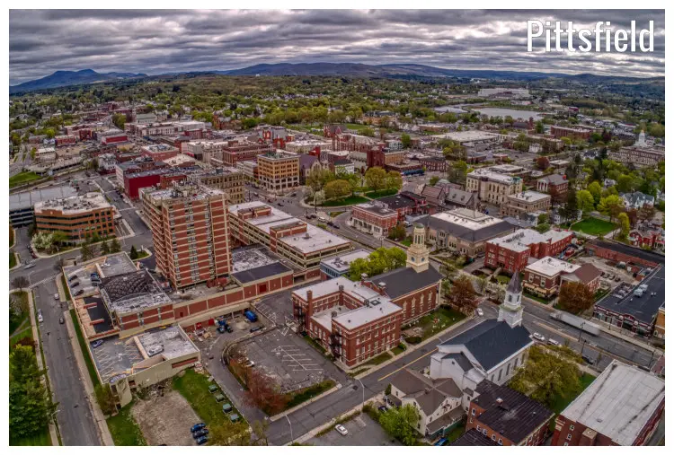 The populous and neat town of Pittsfield in Massachusetts