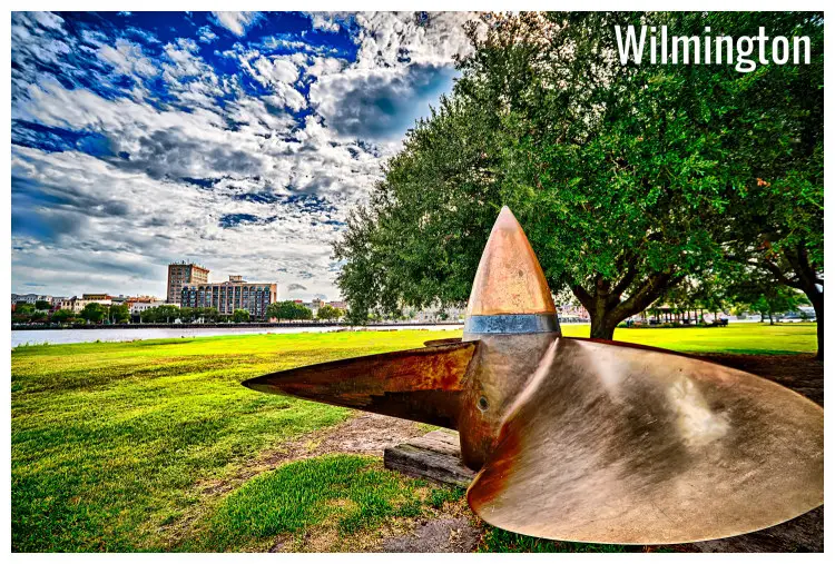 A creative creation on a large field in Wilmington, North Carolina A creative creation on a large field in Wilmington, North Carolina