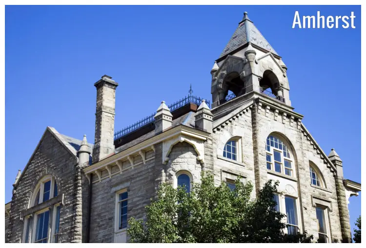 An ancient building in the city of Amherst, Ohio, also serving as the historic City Hall and one of the popular tourist spots
