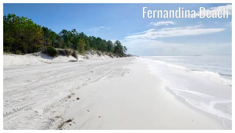The glorious Fernandina Beach in Florida found on the scenic Amelia Island The glorious Fernandina Beach in Florida found on the scenic Amelia Island