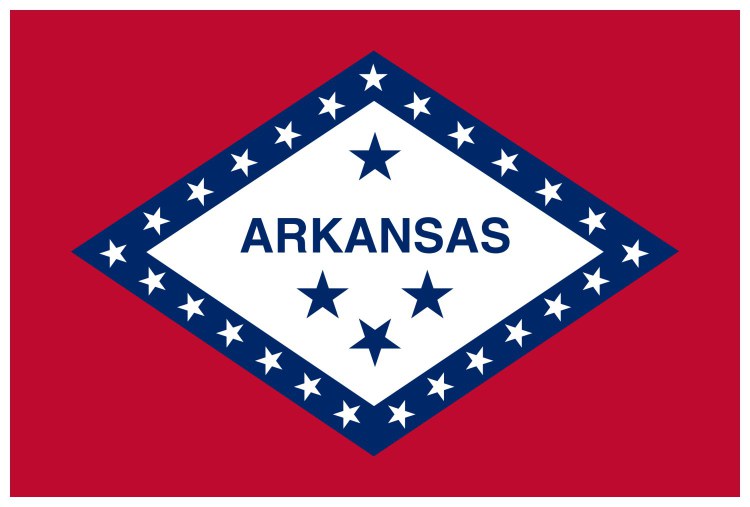 Flag of Arkansas, USA Flag of Arkansas, USA