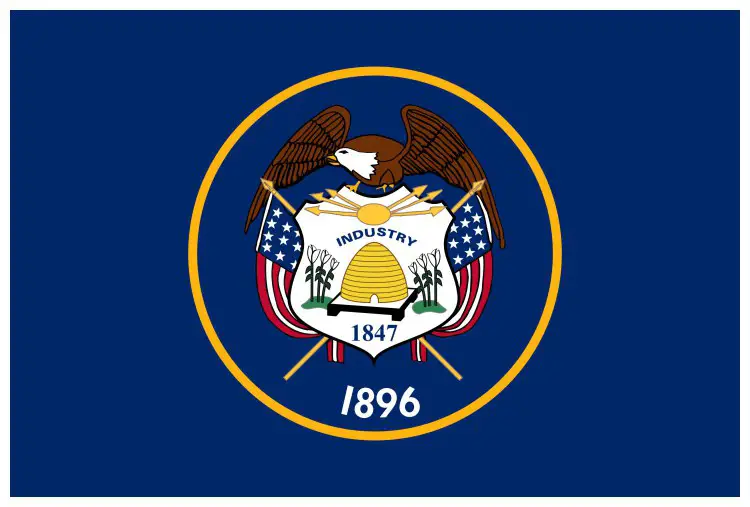 Flag of Utah, USA Flag of Utah, USA