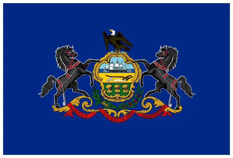Flag of Pennsylvania, USA Flag of Pennsylvania, USA