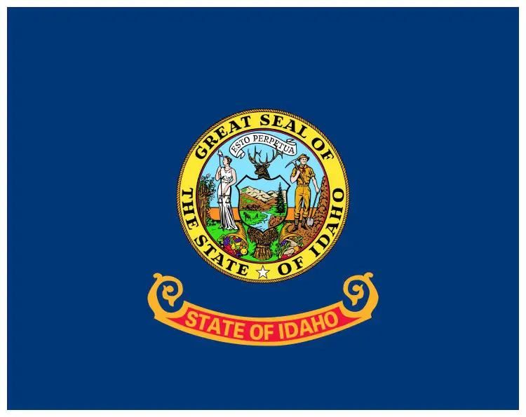 Flag of Idaho, USA Flag of Idaho, USA