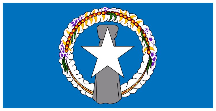 Flag of Northern Mariana Islands, USA