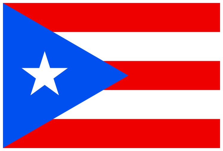 Flag of Puerto Rico, USA Flag of Puerto Rico, USA